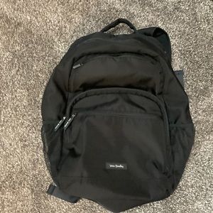 Vera Bradley Black Campus Backpack XL